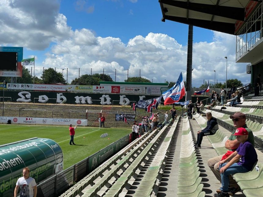 Erstes Match 1. FC Phönix Lübeck – Nykøbing FC 